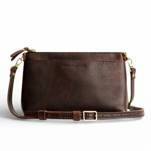 PORTLAND LEATHER Poppy Purse Large Coldbrew